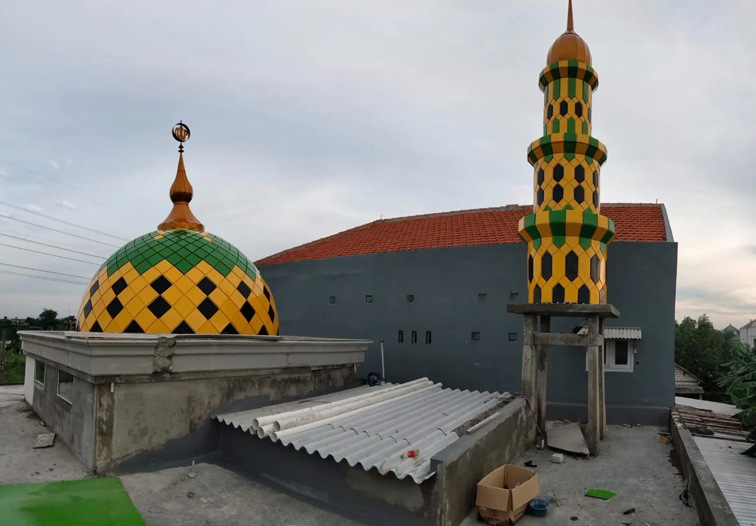 Ternyata Segini Harga Kubah Masjid yang Bikin Pengurus Masjid Hemat